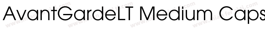 AvantGardeLT Medium Caps字体转换